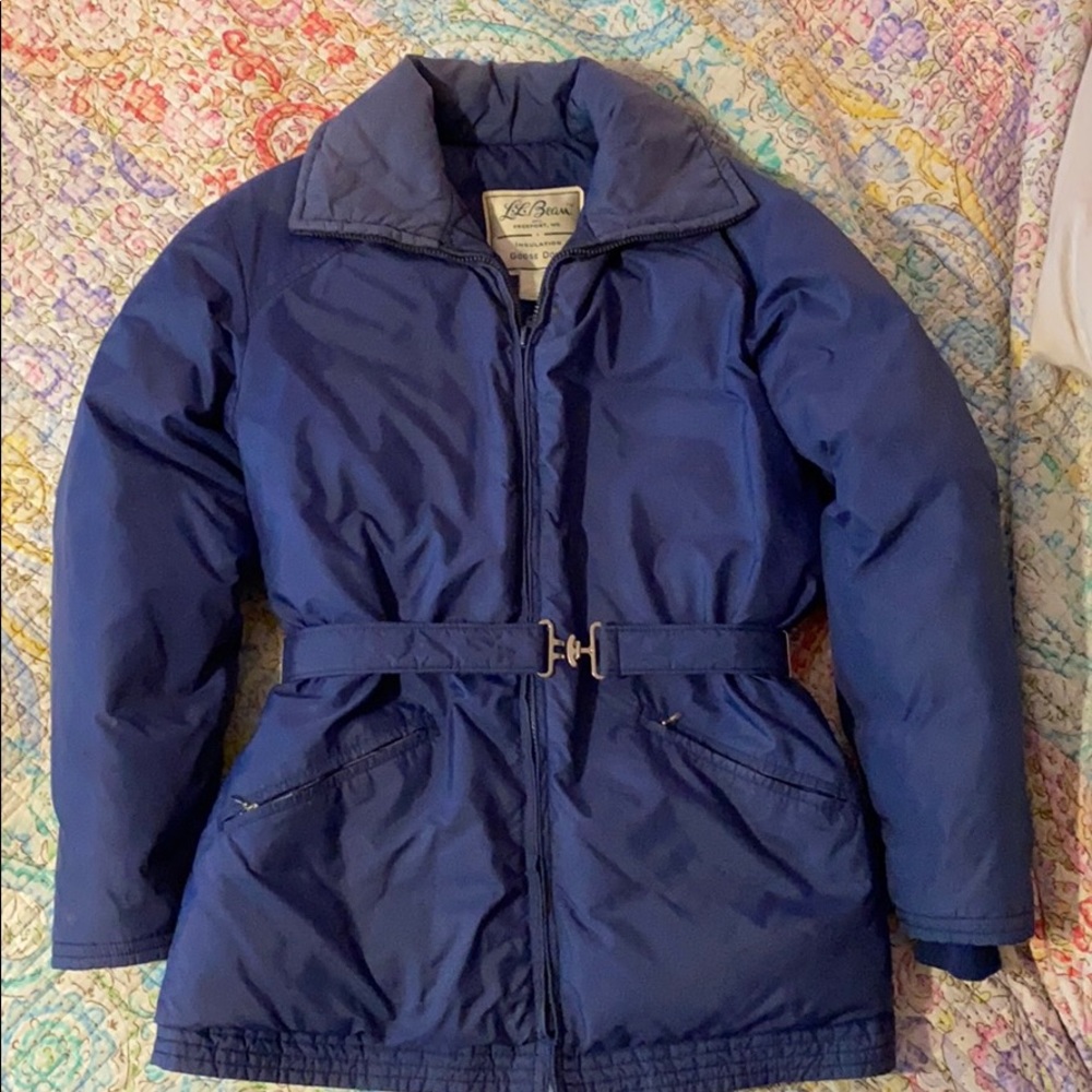 Vintage LL Bean Goose Down Winter Coat